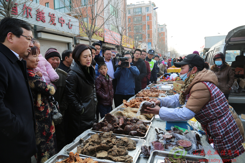 林国华赴济南调研假冒伪劣食品整治行动