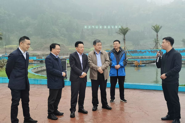 四川省农业农村厅赴地方调研水产园区建设和渔政执法工作